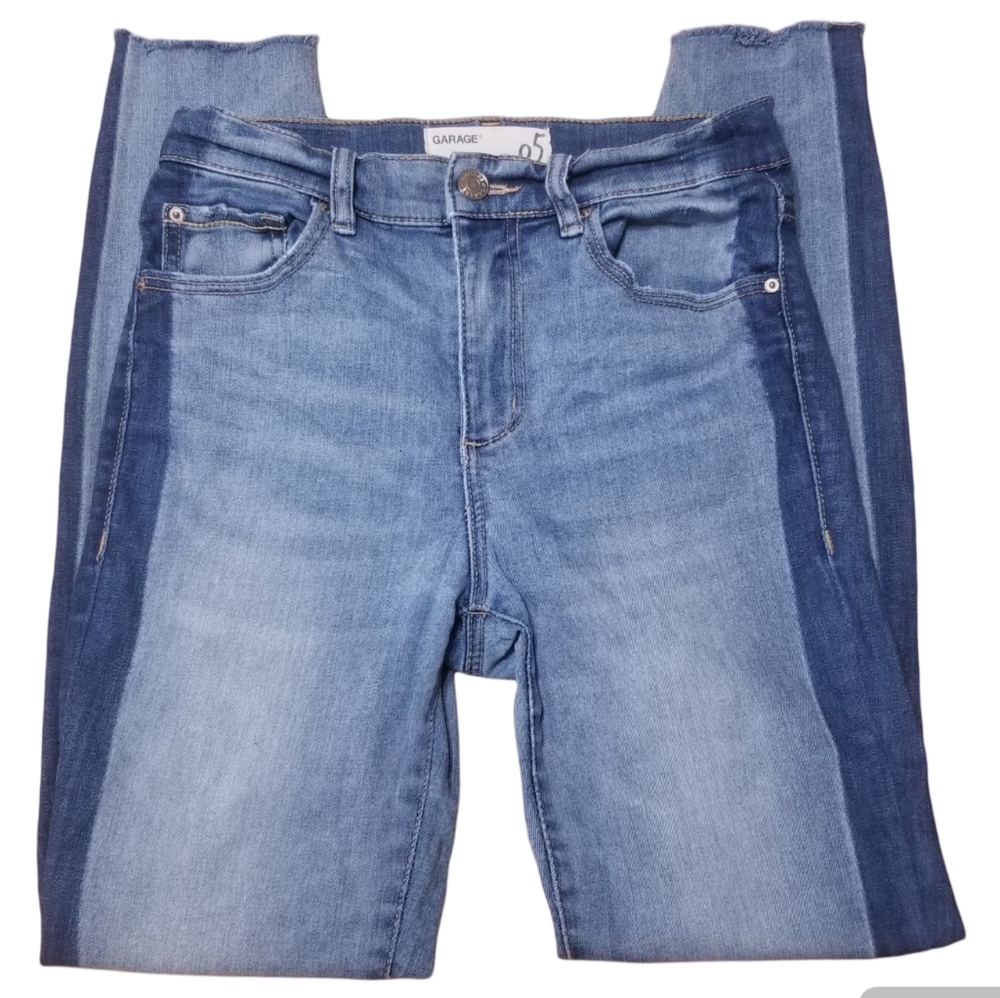 Garage Two-Tone Blue Jeans Size 5
